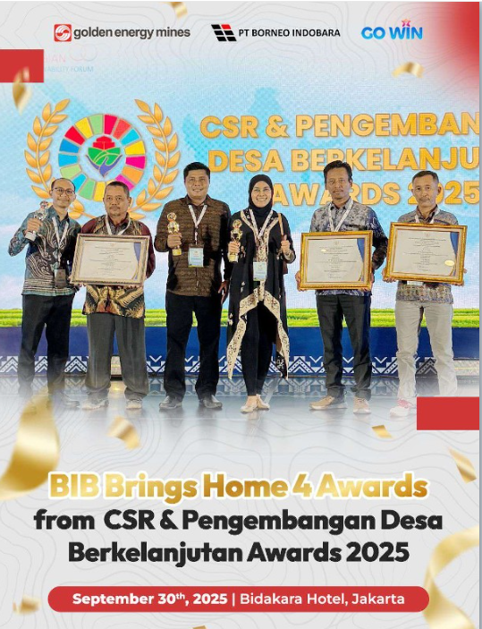 Borneo Indobara Wins Four Awards for Rural CSR Programs